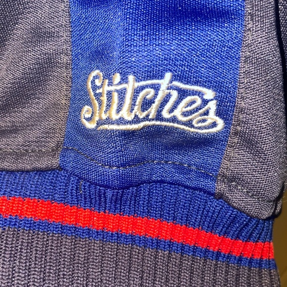 Stitches Chicago Cubs Men’s Jacket Size Small Grey/Blue - Picture 4 of 5